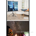 Wholesale tripod floor rising fabric projector screen